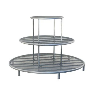 3 Level Circular Island Display Bench