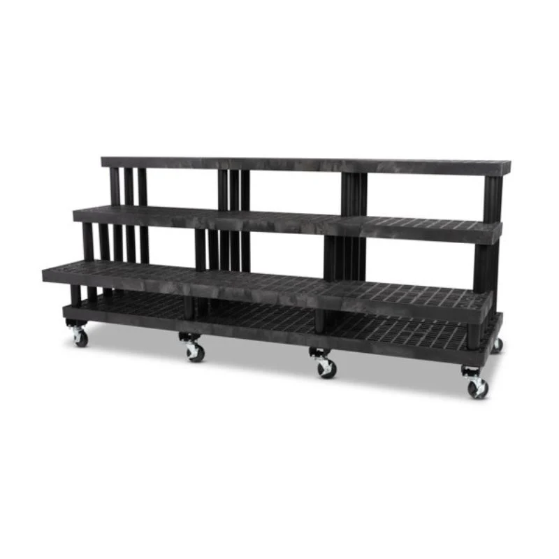 Benchmaster™ 3 Shelf Wall Cart - Image 3