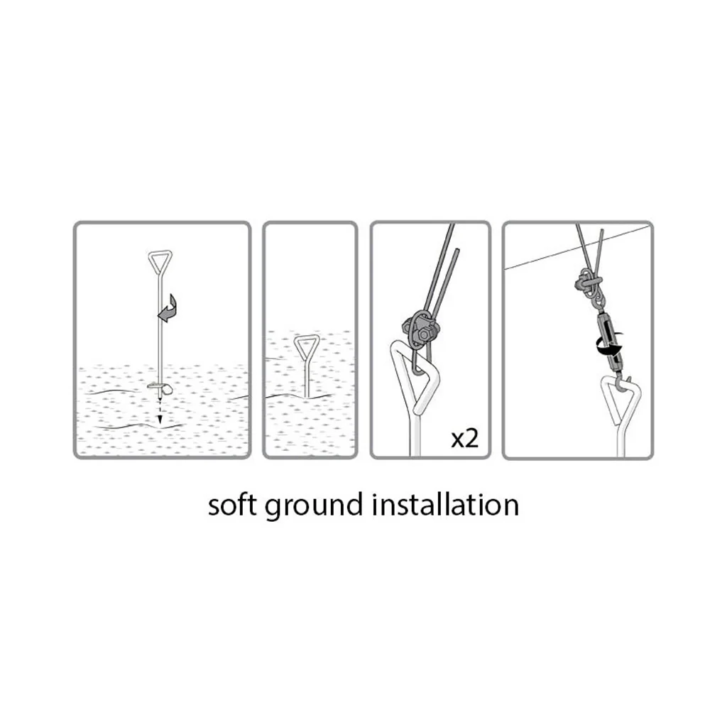 Anchoring Kit for Palram - Snap & Grow Greenhouses - Image 2