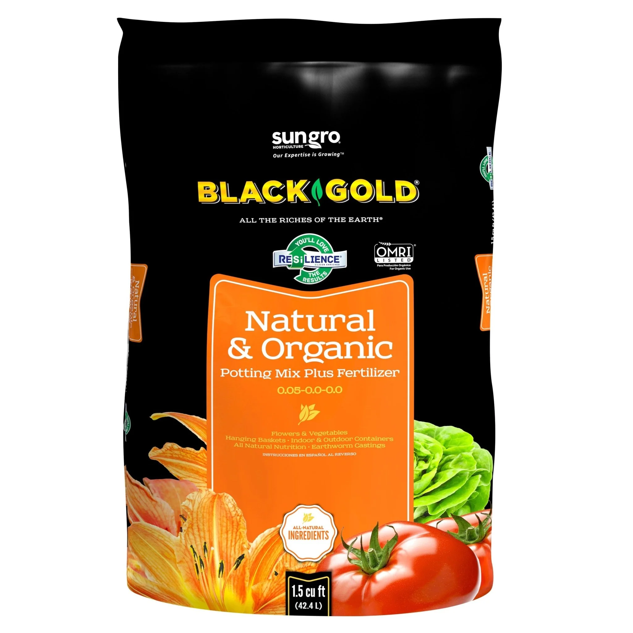 Black Gold® Natural & Organic Potting Soil Mix - Image 2