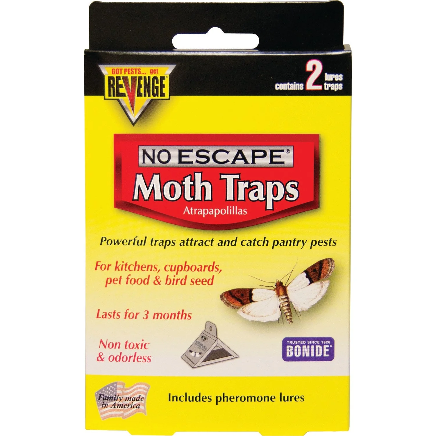 Bonide® Revenge® No Escape Moth Trap - Pack of 2