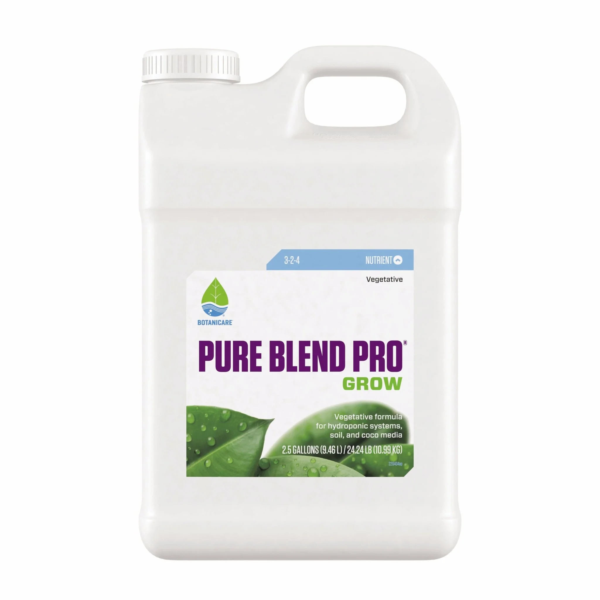 Botanicare® Pure Blend® Pro Grow Formula 3-2-4 - Image 2