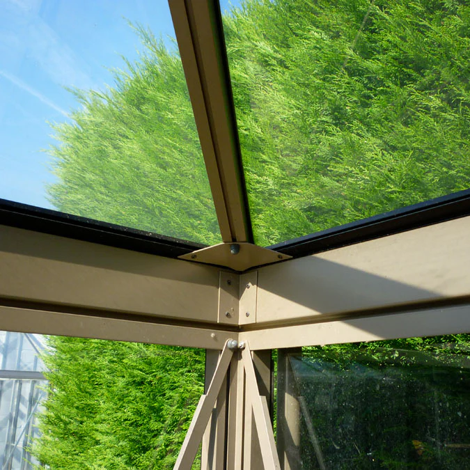 Cathedral Victorian Greenhouse 15 x 20 ft. with 4mm Tempered Glass Panels and Aluminum Frame - Image 7