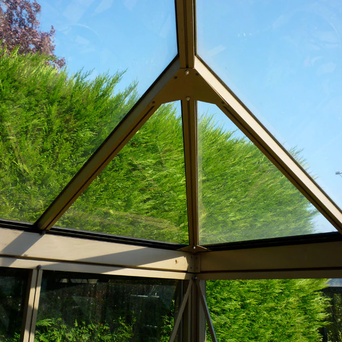 Cathedral Victorian Greenhouse 15 x 20 ft. with 4mm Tempered Glass Panels and Aluminum Frame - Image 8