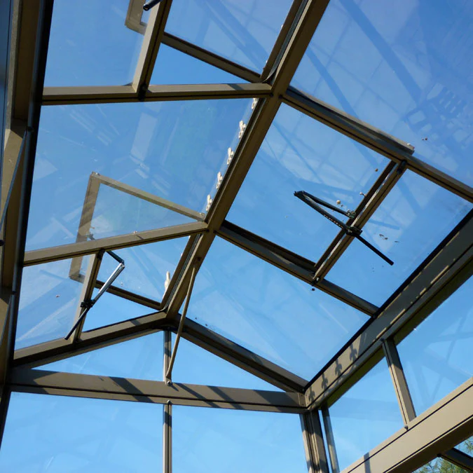Cathedral Victorian Greenhouse 15 x 20 ft. with 4mm Tempered Glass Panels and Aluminum Frame - Image 9
