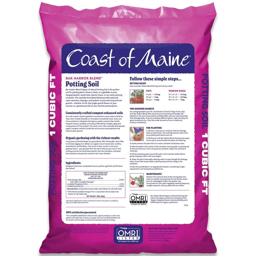 Coast of Maine® 16 qt. Bag Bar Harbor Potting Soil - Image 2