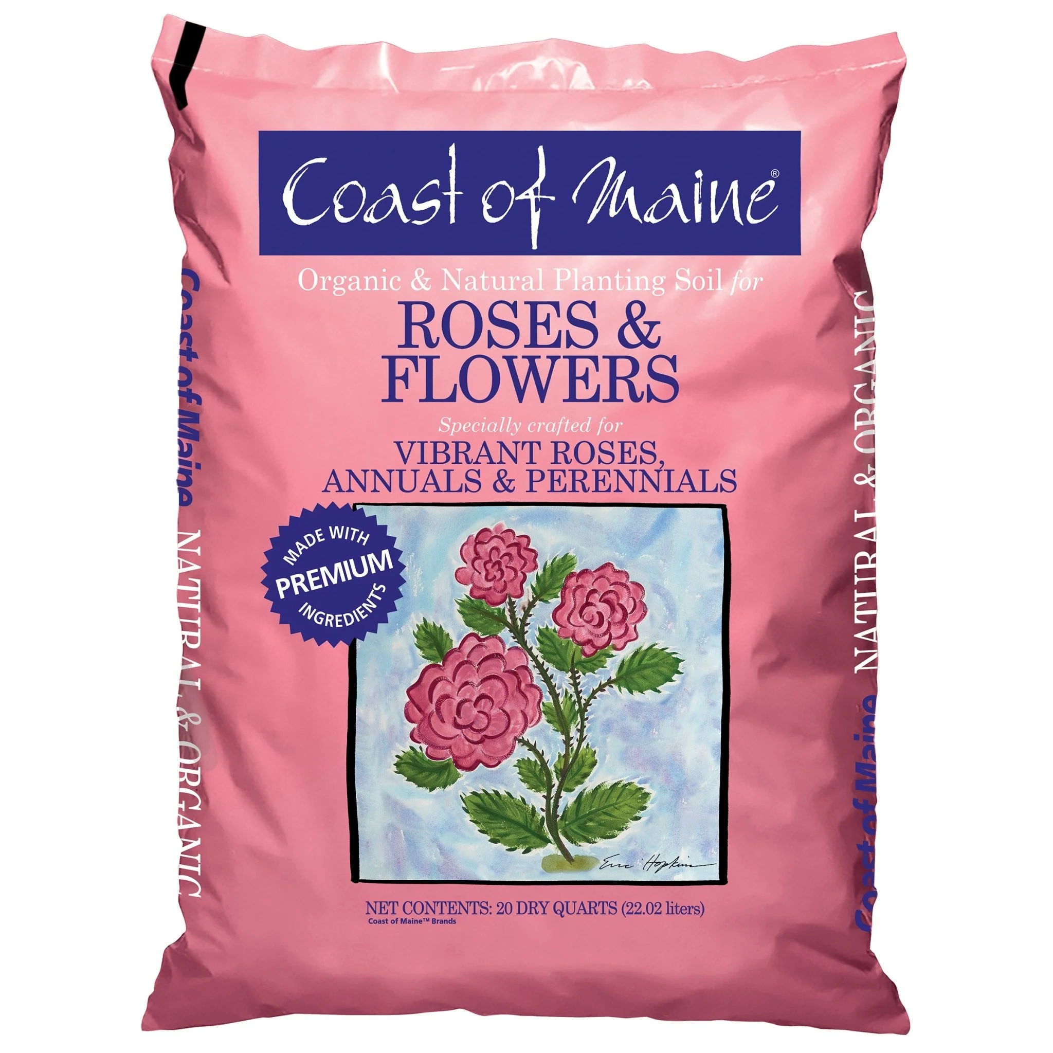 Coast of Maine® 20 qt. Bag Rose & Flower Planting Soil