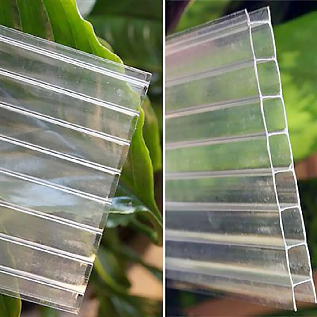 Easy Ship Clear Twinwall Polycarbonate Panel - Pack of 5 Panels