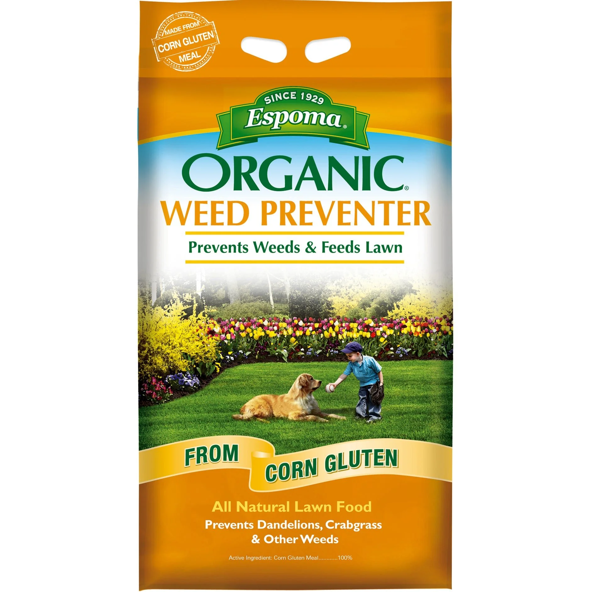 Espoma® Organic Weed Preventer Plus Lawn Food 9-0-0