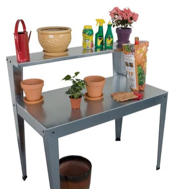 Galvanized Potting Bench - Image 4