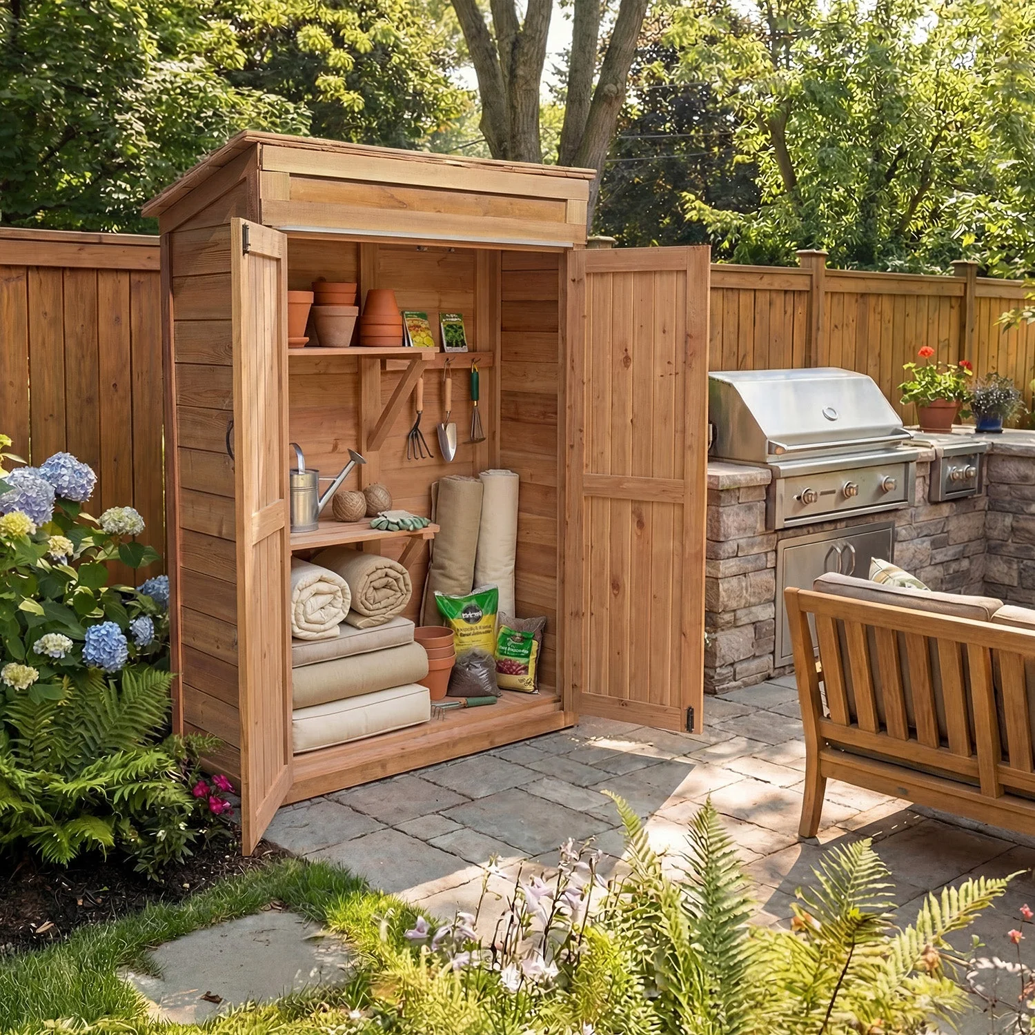 Garden Chalet Shed 4x2 - Image 5