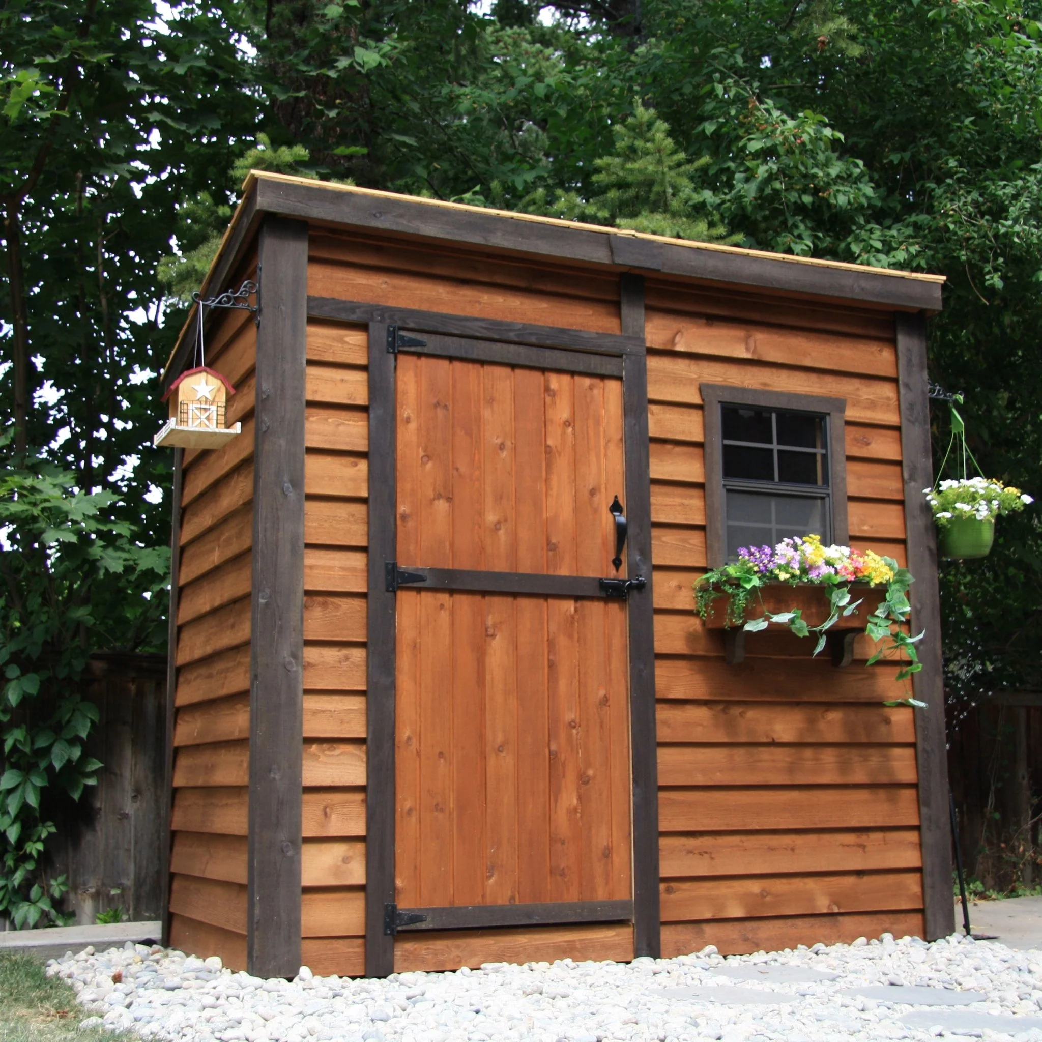 GardenSaver Lean-to Shed 8x4, Single Door - Image 4