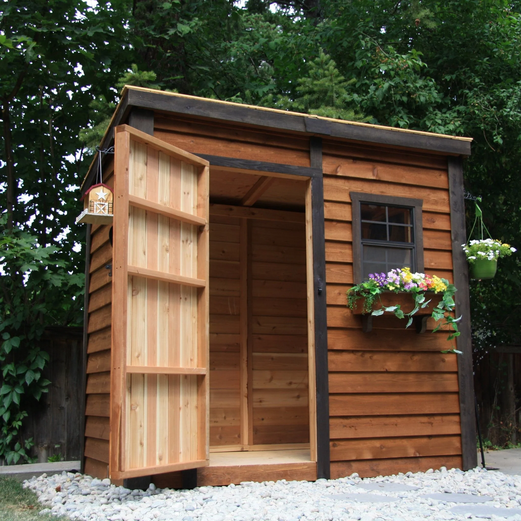 GardenSaver Lean-to Shed 8x4, Single Door - Image 5