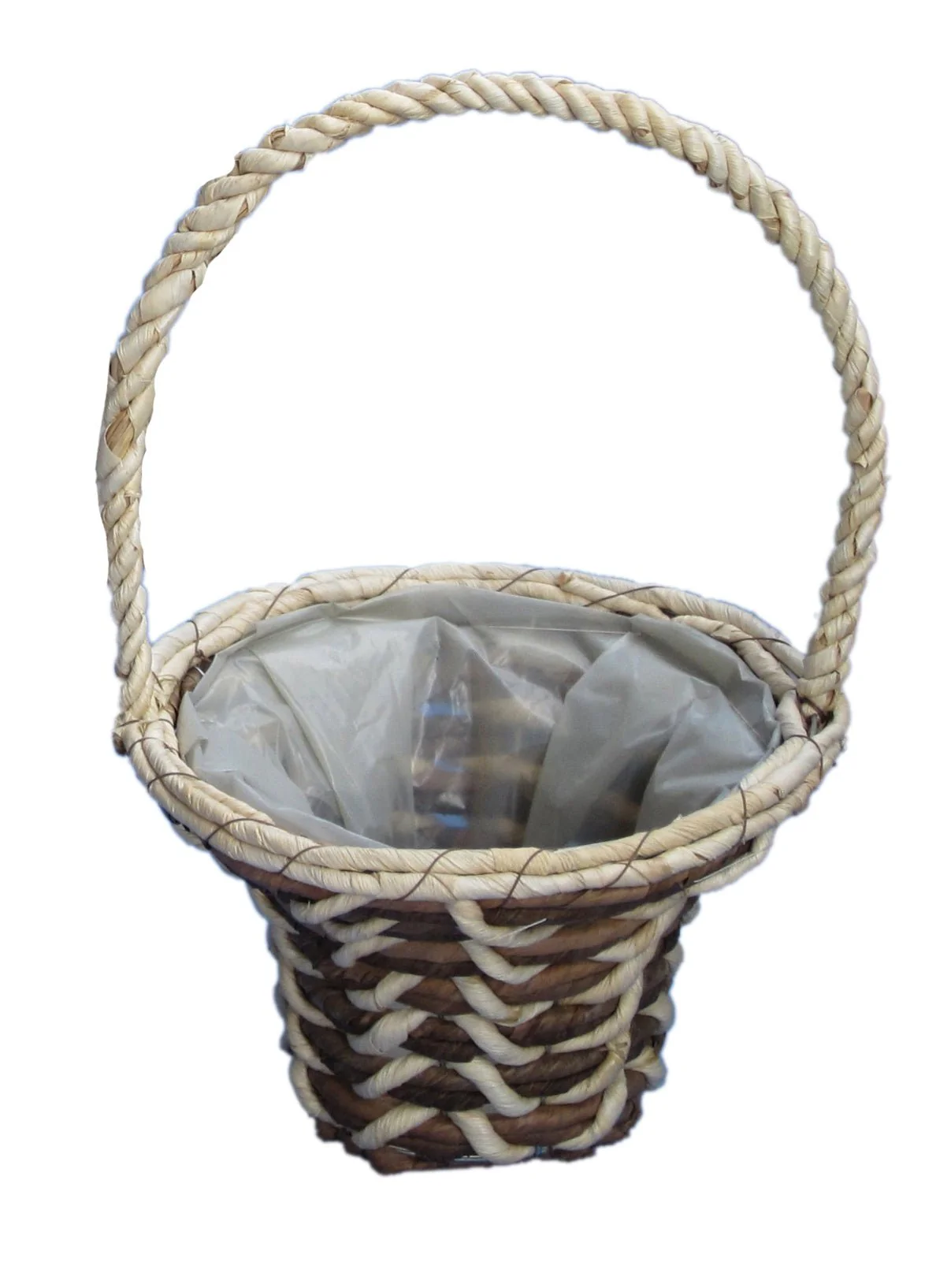 Gardener Select® Leaf Rope Rattan Basket Set - Image 2