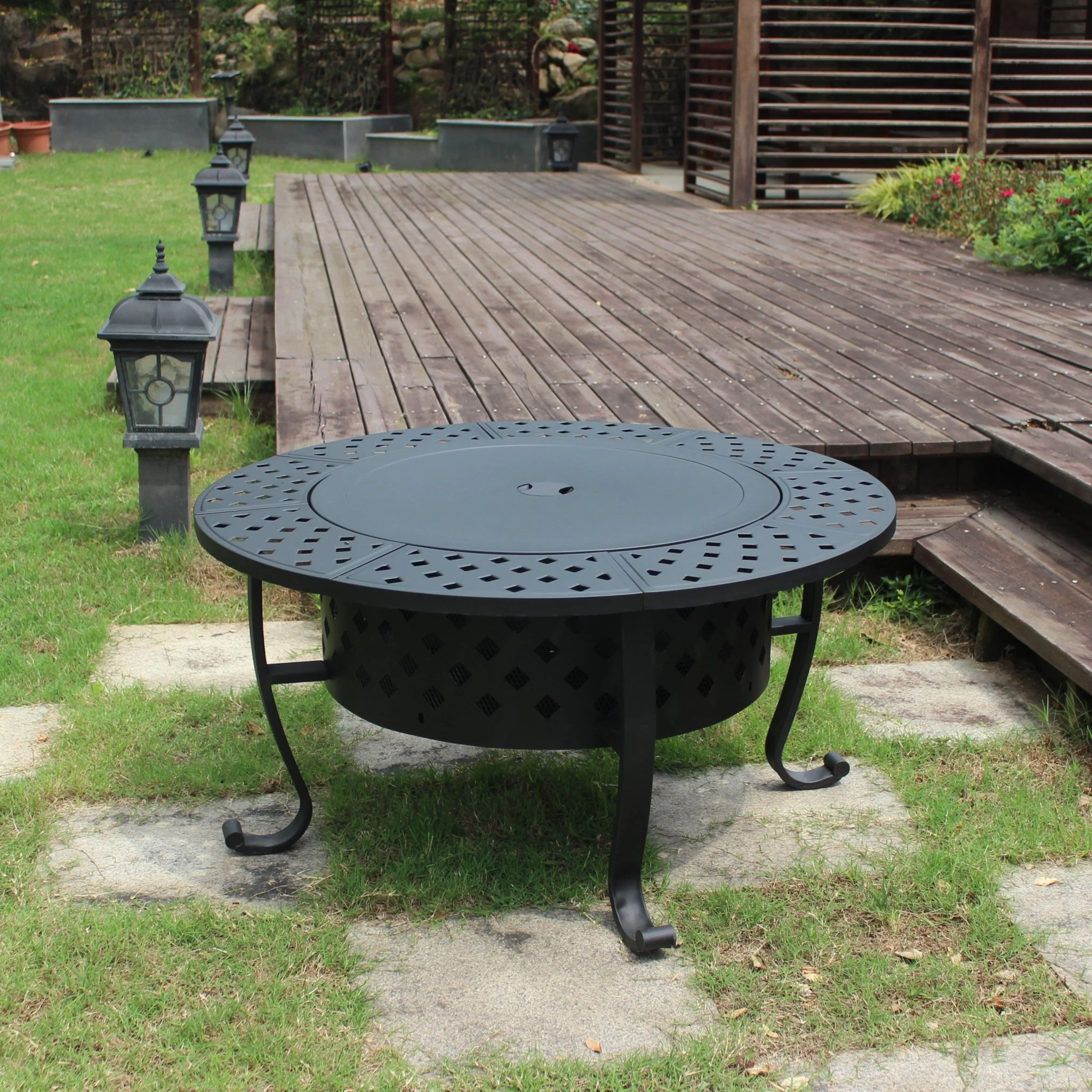 Gardener Select® Round Fire Pit Table - Image 2
