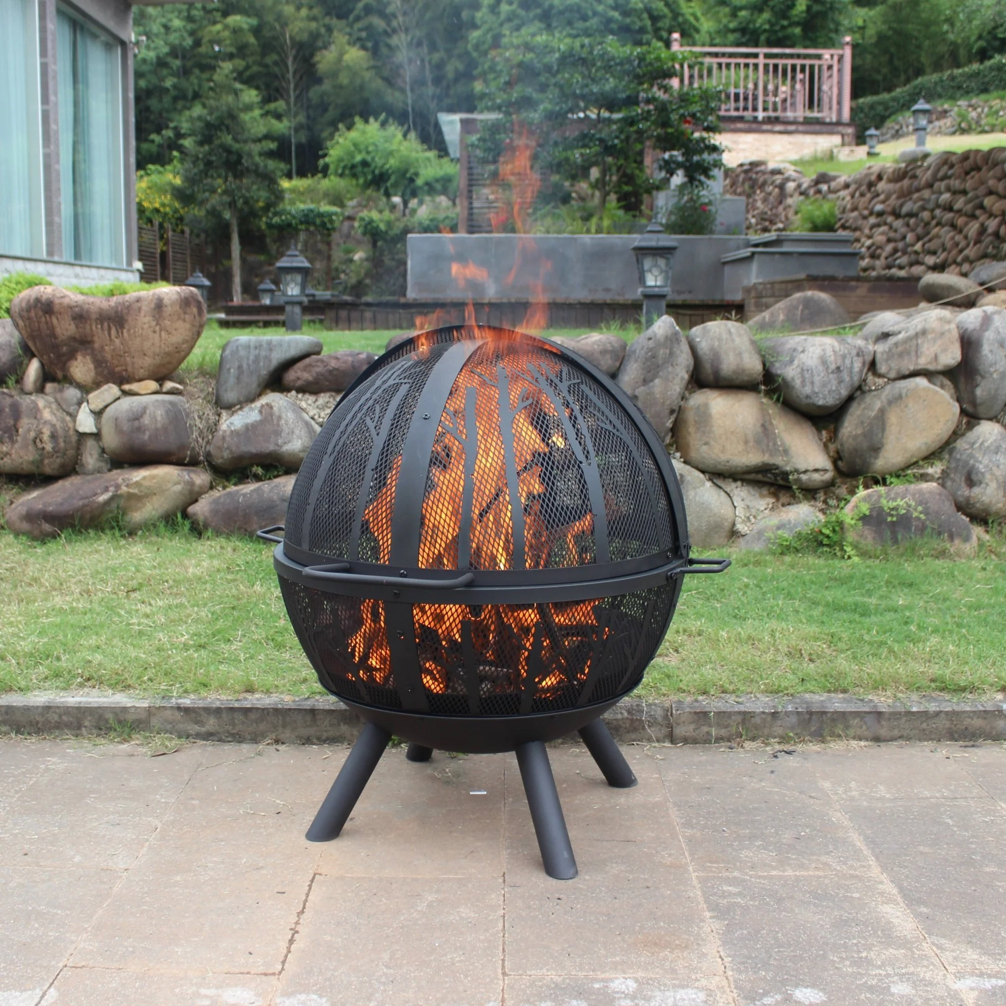 Gardener Select® Tree Branch Ball Fire Pit - Image 2