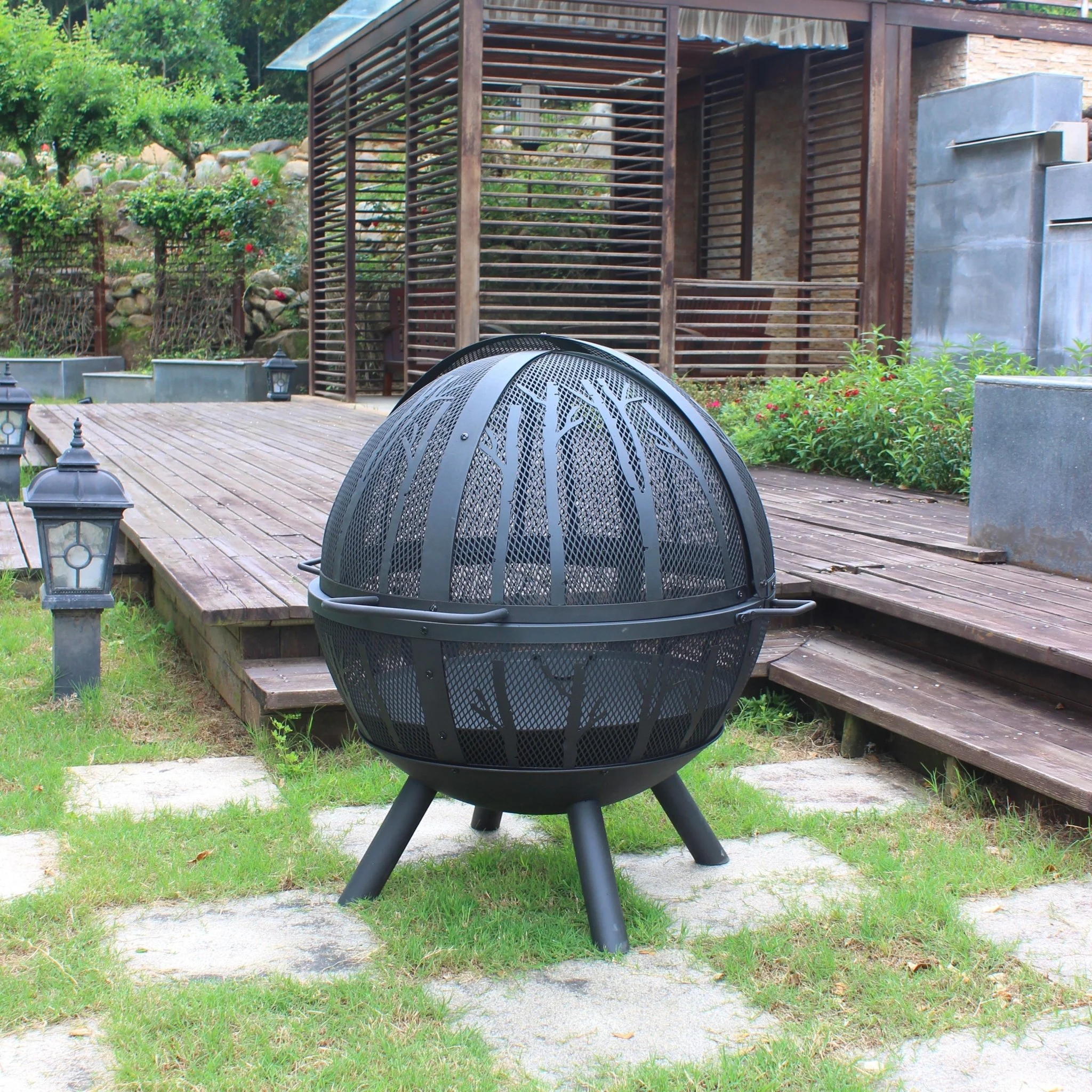 Gardener Select® Tree Branch Ball Fire Pit - Image 3