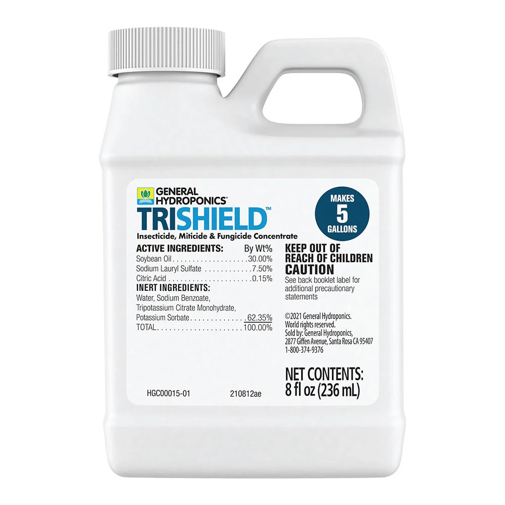 General Hydroponics® TriShield™ Insecticide, Miticide, and Fungicide