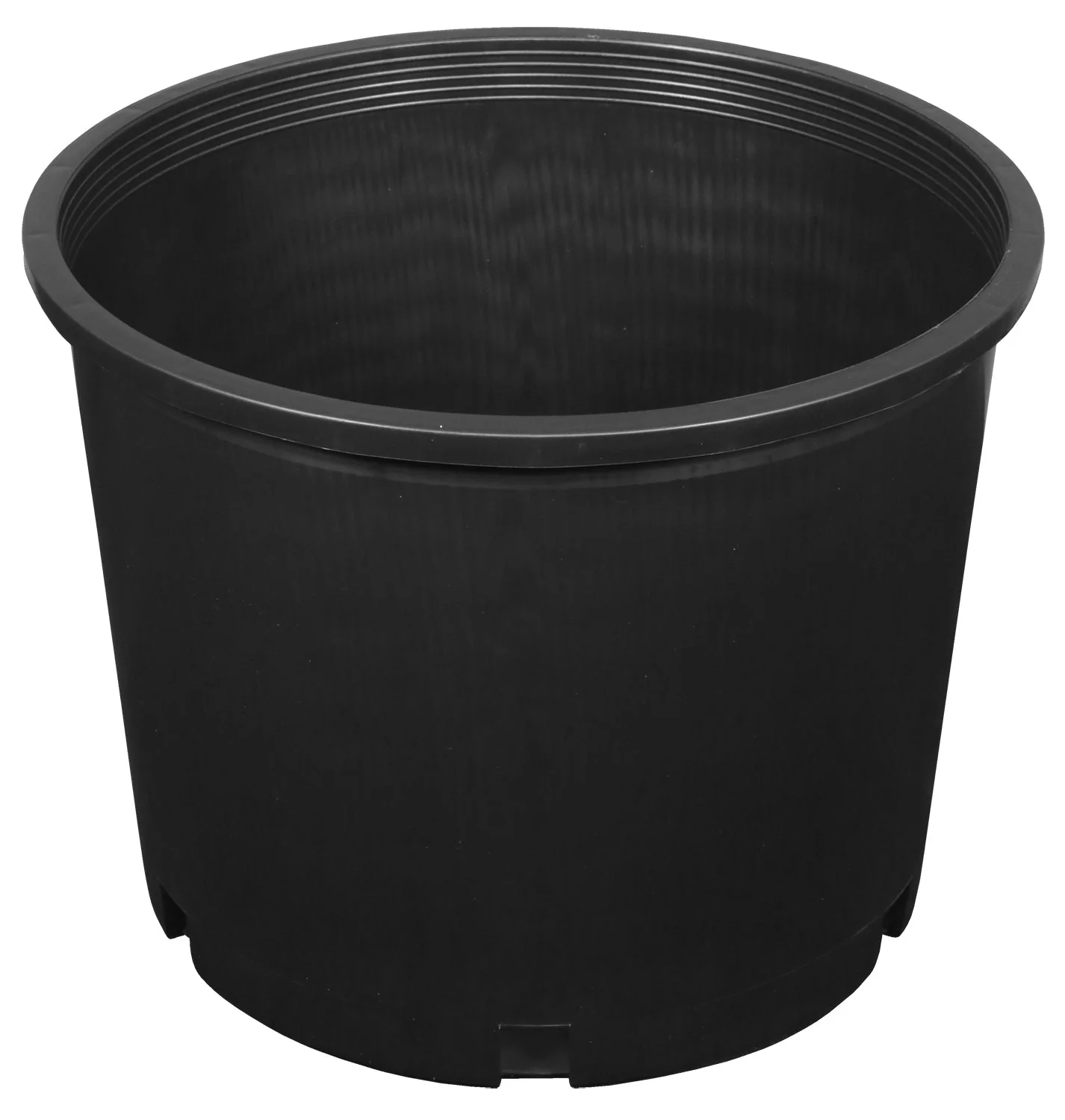 Gro Pro® Premium Round Black Nursery Pot - Image 3