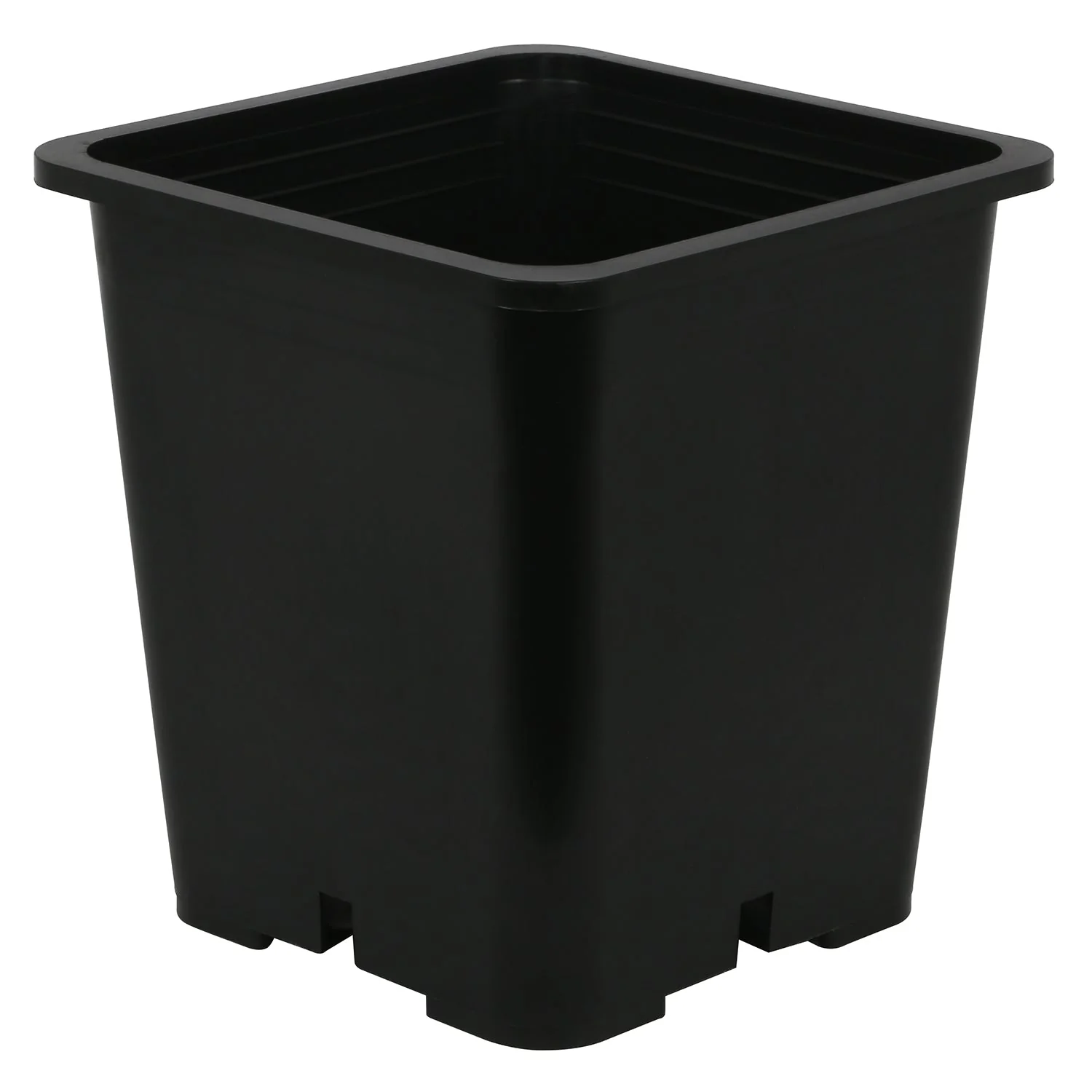 Gro Pro® Premium Square Black Nursery Pot - Image 3