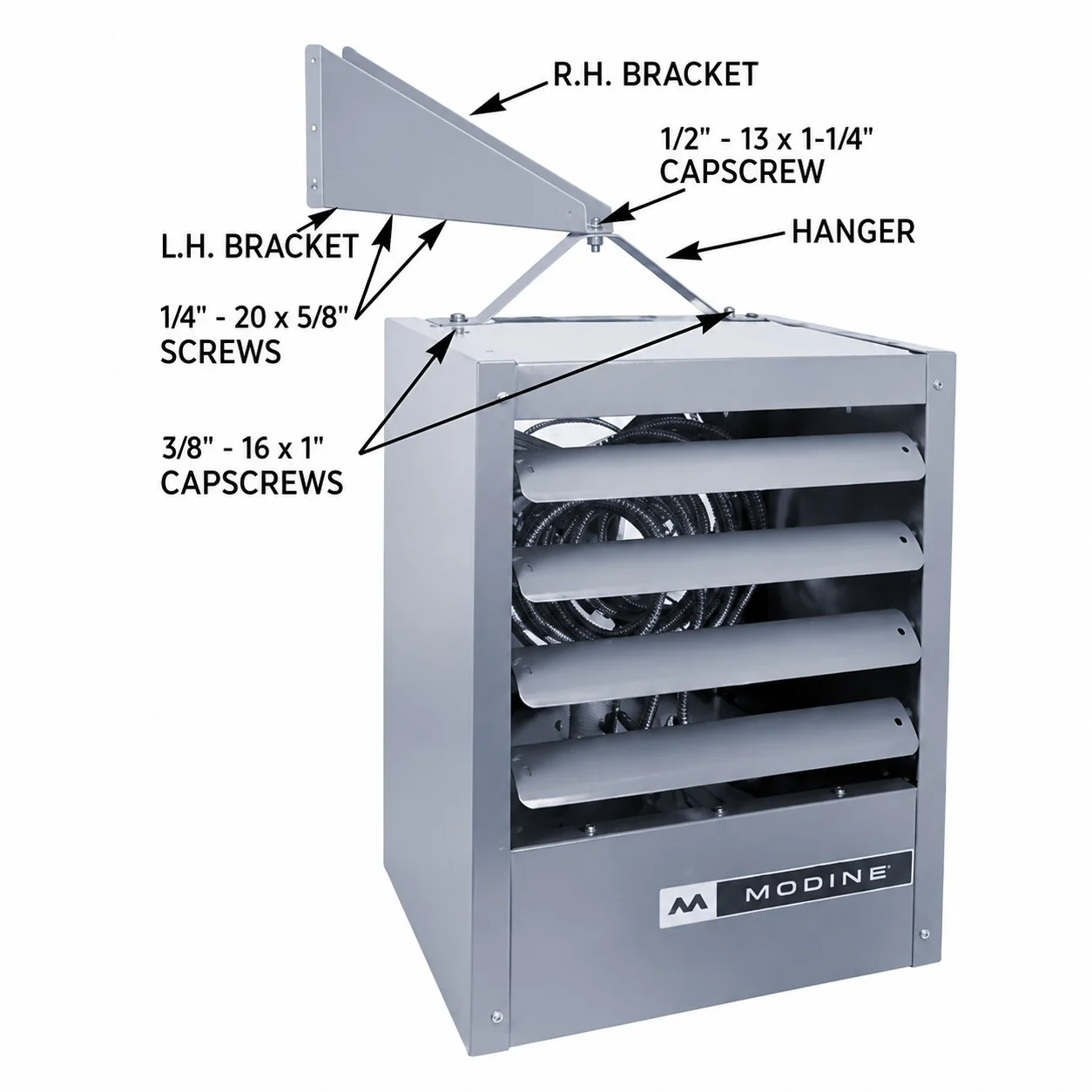 HER Heater Wall Mounting Bracket