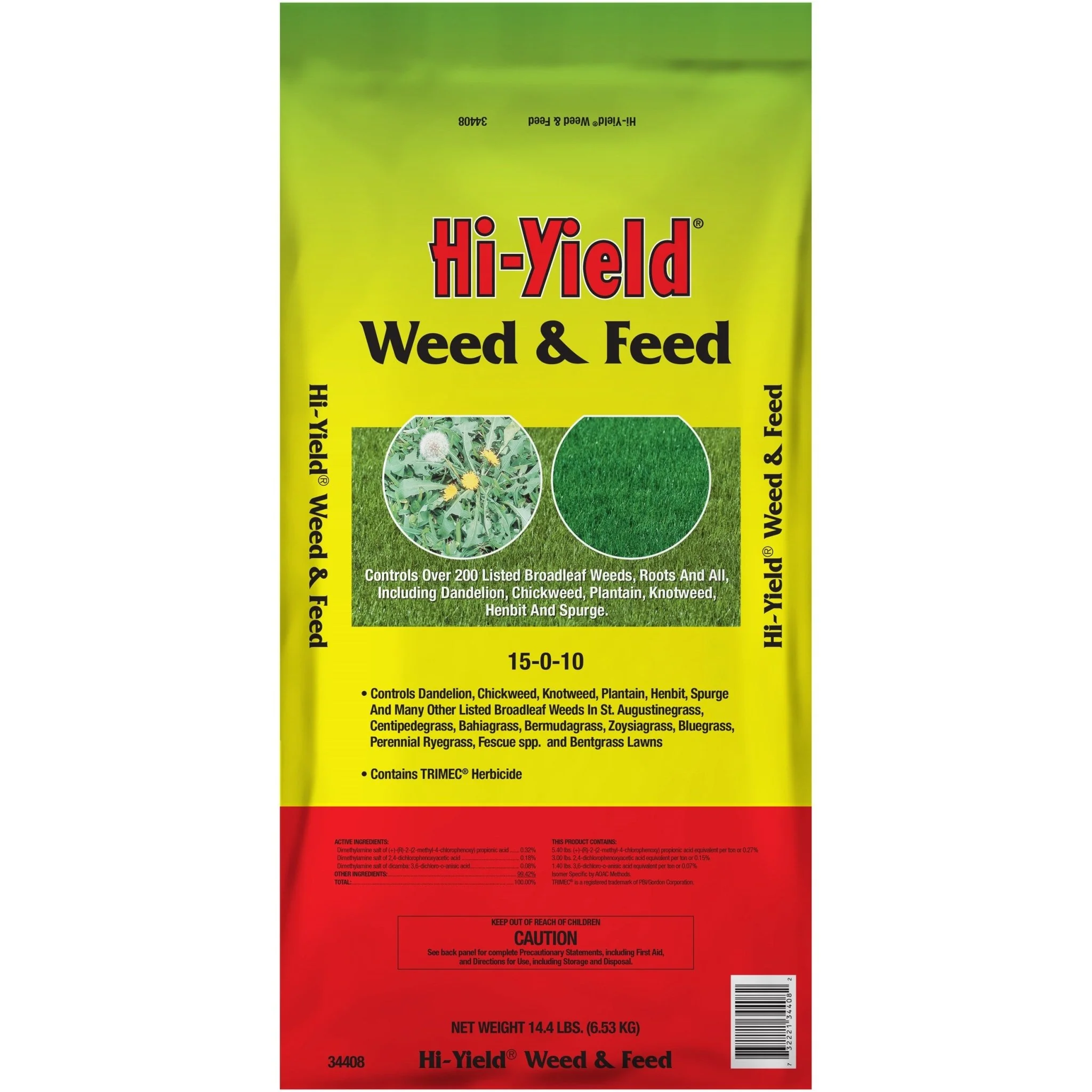 Hi-Yield Weed & Feed 15-0-10