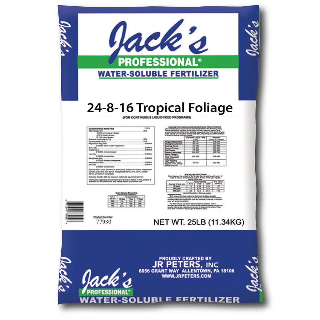 Jack's Professional 24-8-16 Tropical Foliage