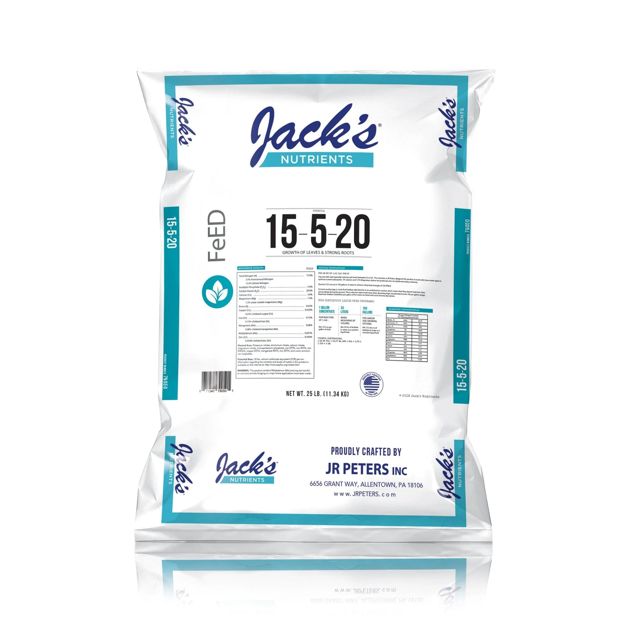 Jack's Nutrients 15-5-20 Tap Water Fertilizer - Image 3