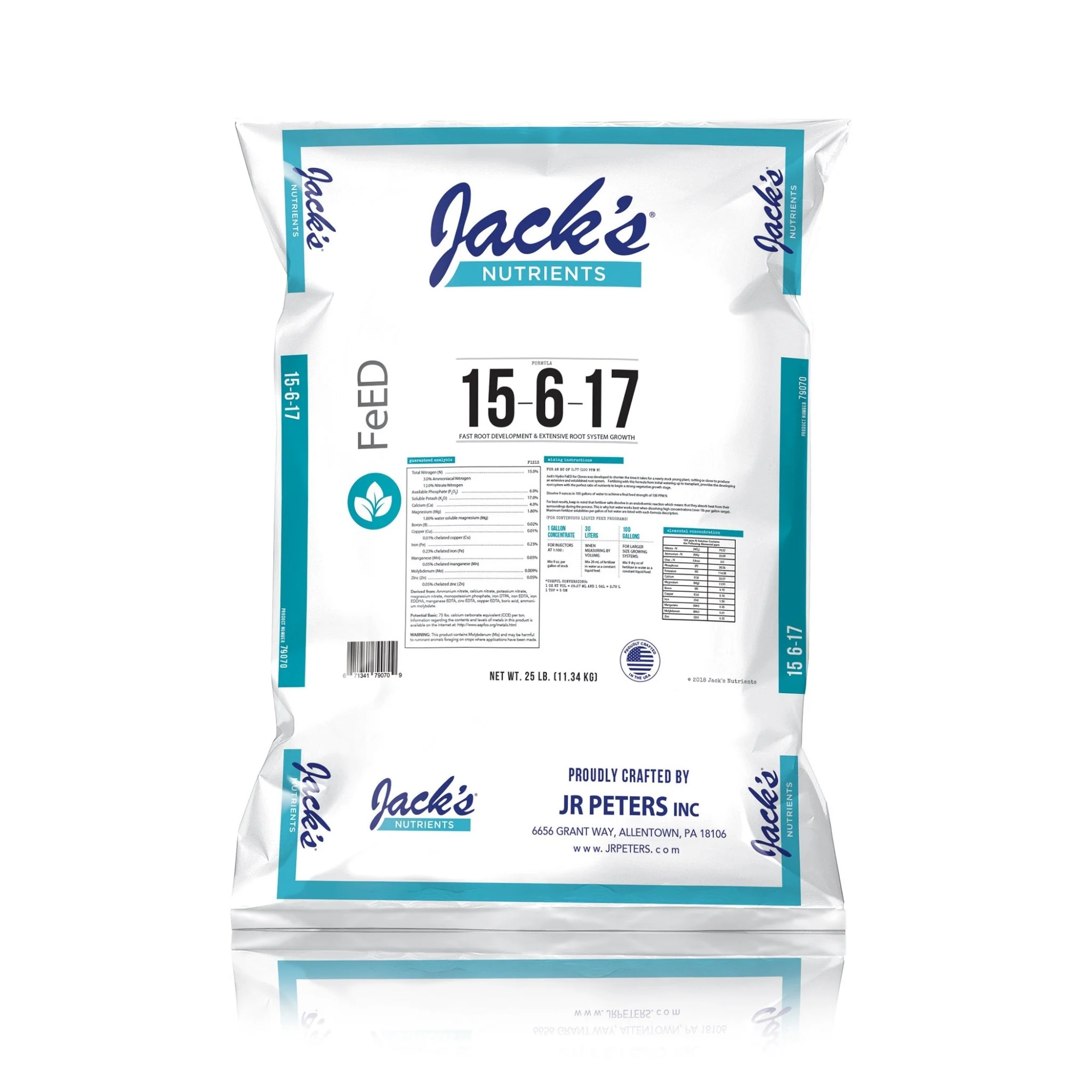 Jack's® Nutrients 15-6-17 Clone Starter - Image 3