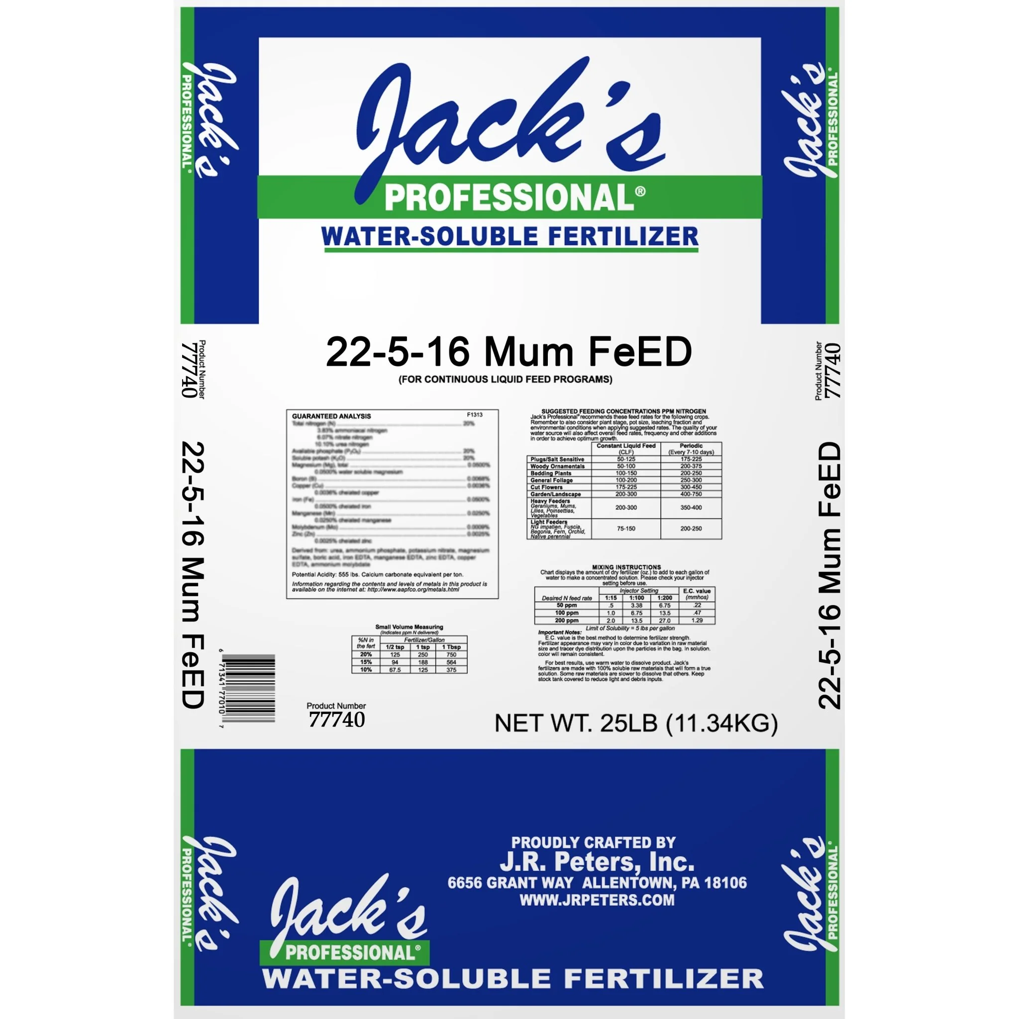 Jack's Professional 22-5-16 Mum FeED