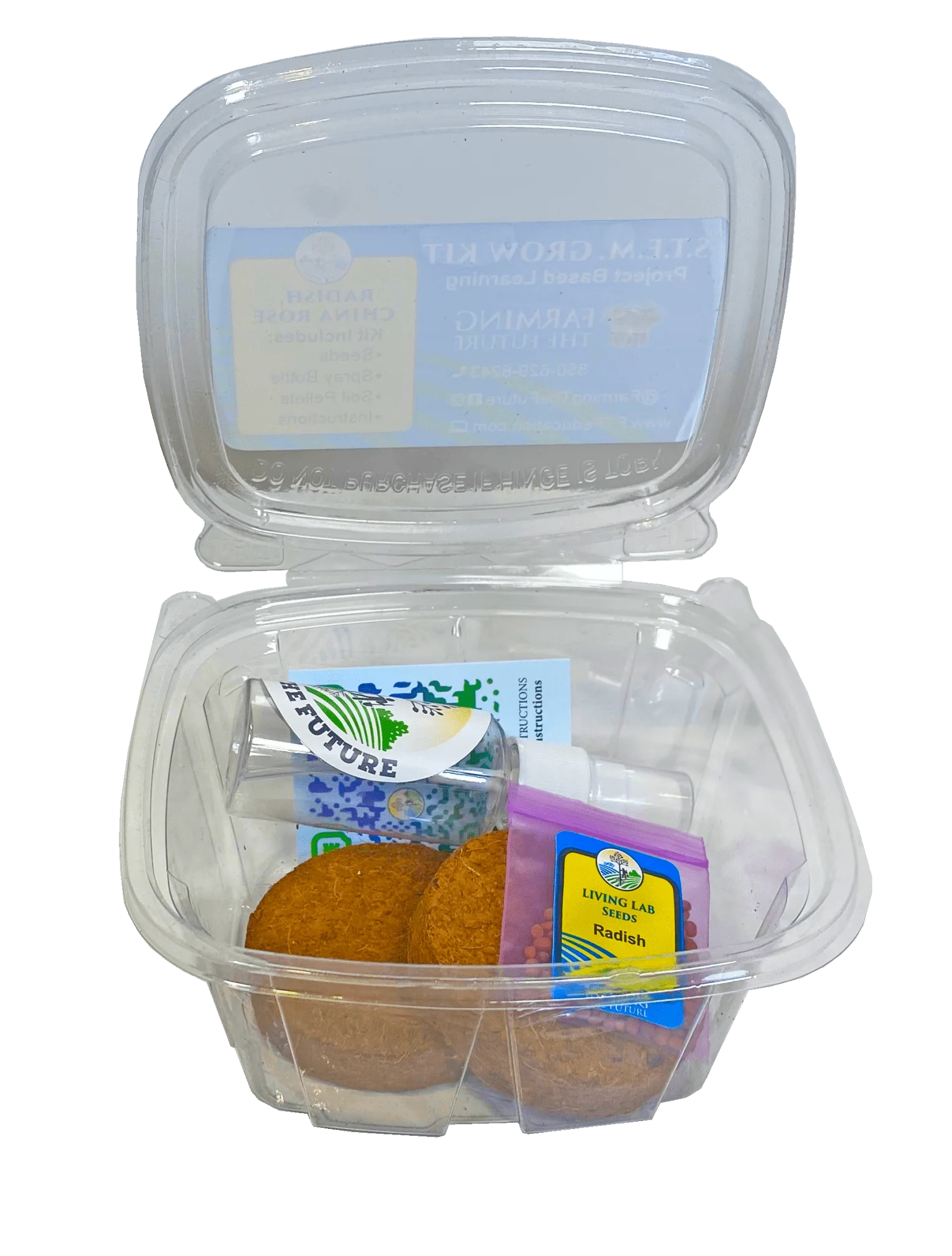 K-12 STEM Student Microgreen Kit - Single Classroom Grow Kit - Image 3