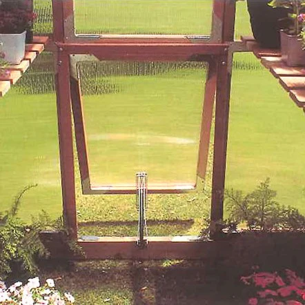 Sunshine DIY Gardenhouse Kit 6 ft. Wide with 4.5mm Twinwall Polycarbonate Panels and Redwood Frame - Image 3