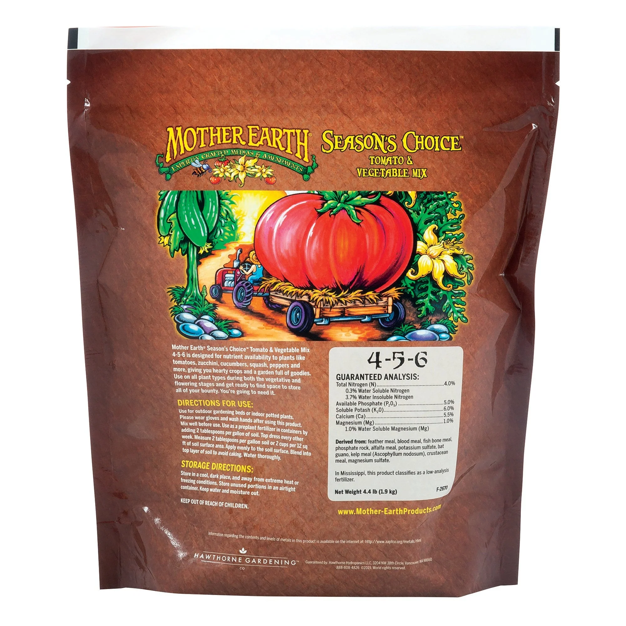 Mother Earth® Season's Choice™ Tomato & Vegetable Mix 4-5-6 - Image 2