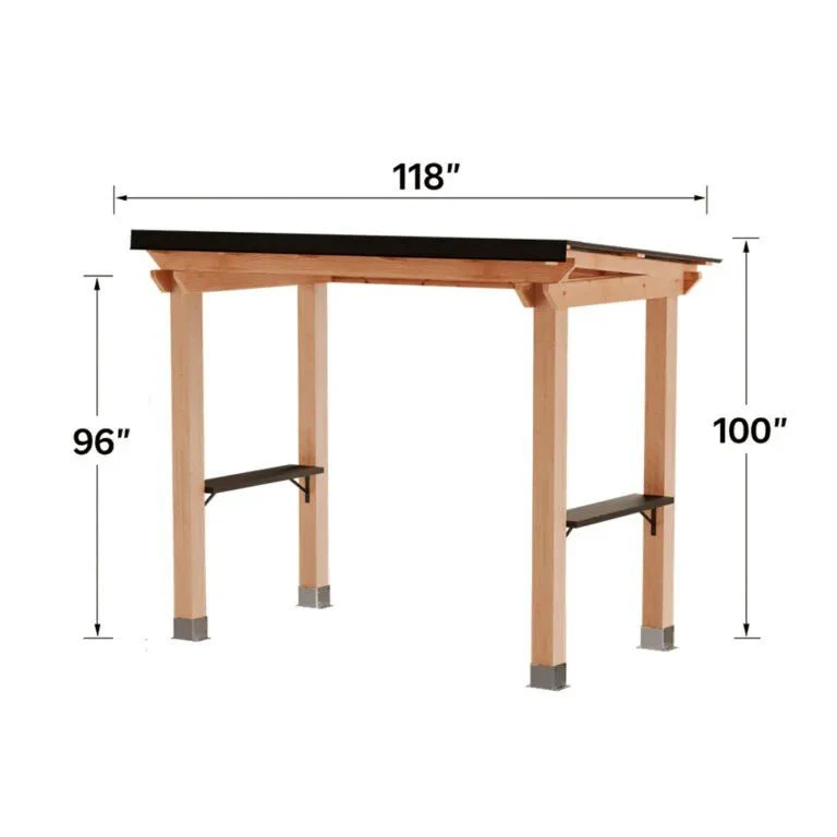 Outdoor Living Today Grill Gazebo 8x5 - Image 7