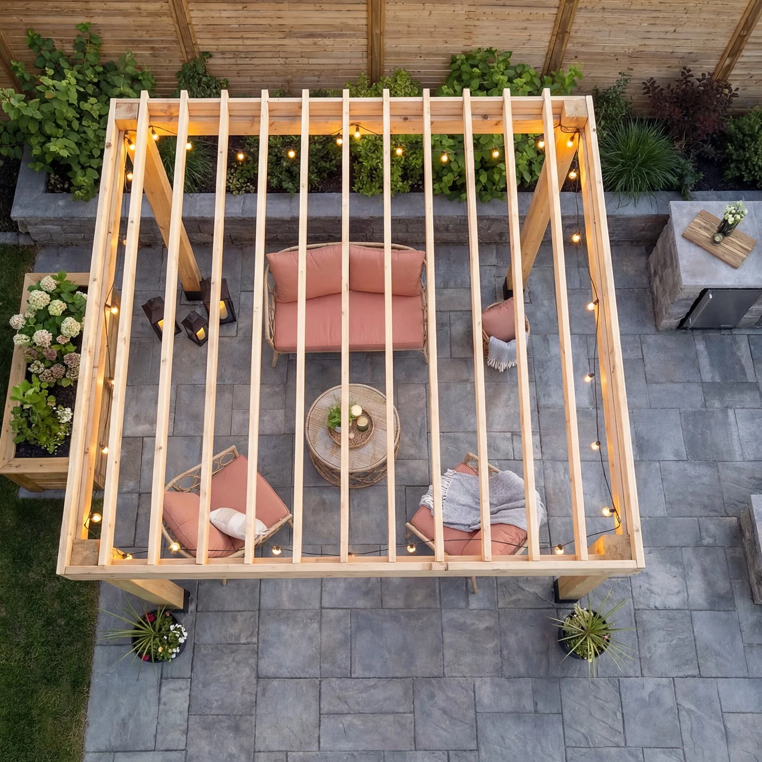 Outdoor Living Today Urban Escape Pergola 10x10 - Image 4
