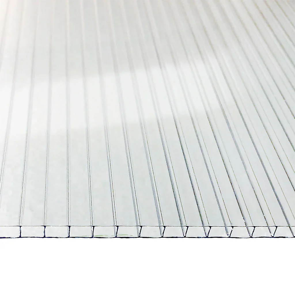 Easy Ship ThermaGlas 4mm Clear Twinwall Polycarbonate Panel