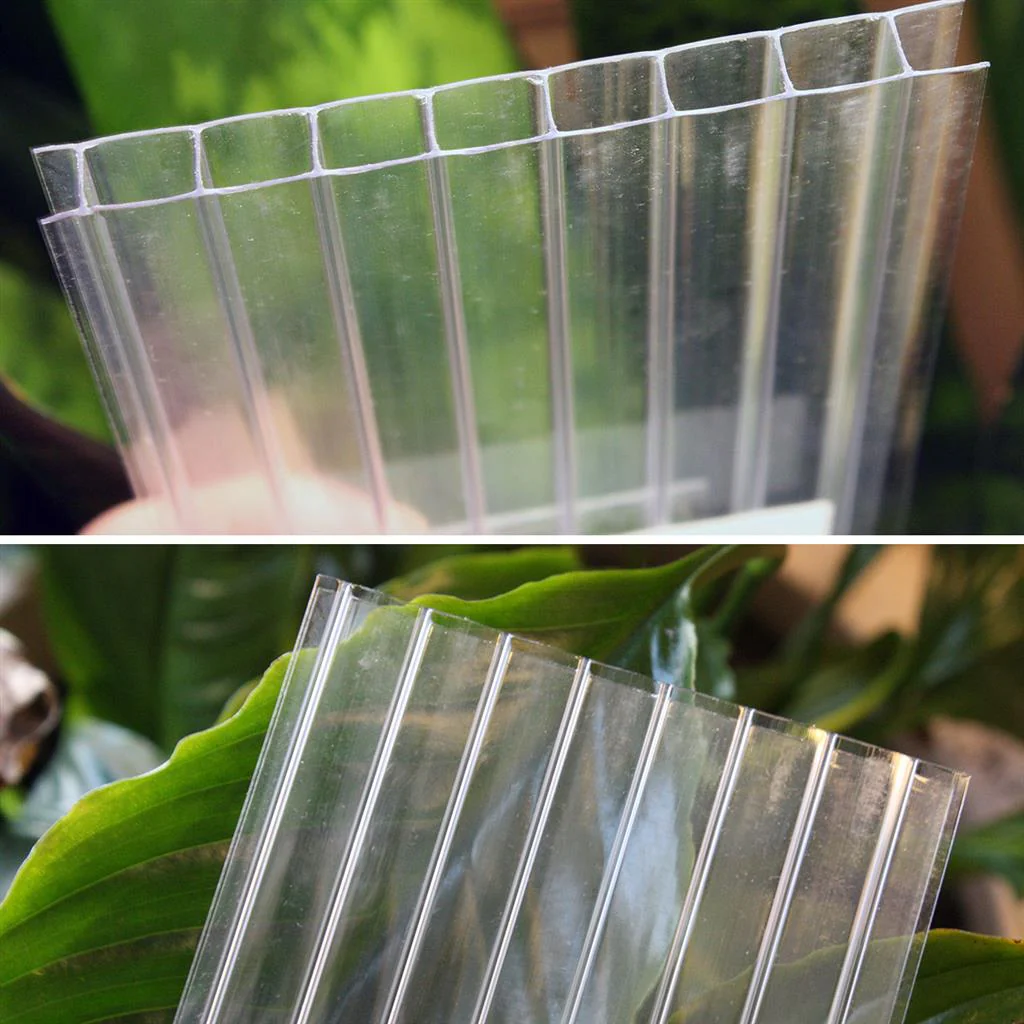 8mm Clear Twinwall Polycarbonate Panel