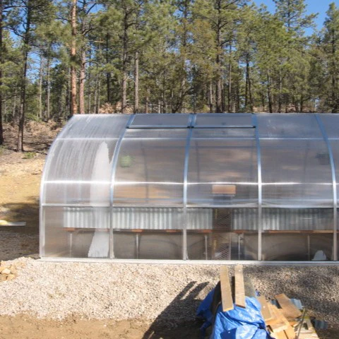 Riga Grand Greenhouse Kit 9.8 x 17.6 ft. with TwinWall Polycarbonate Panels and Aluminum Frame - Image 6