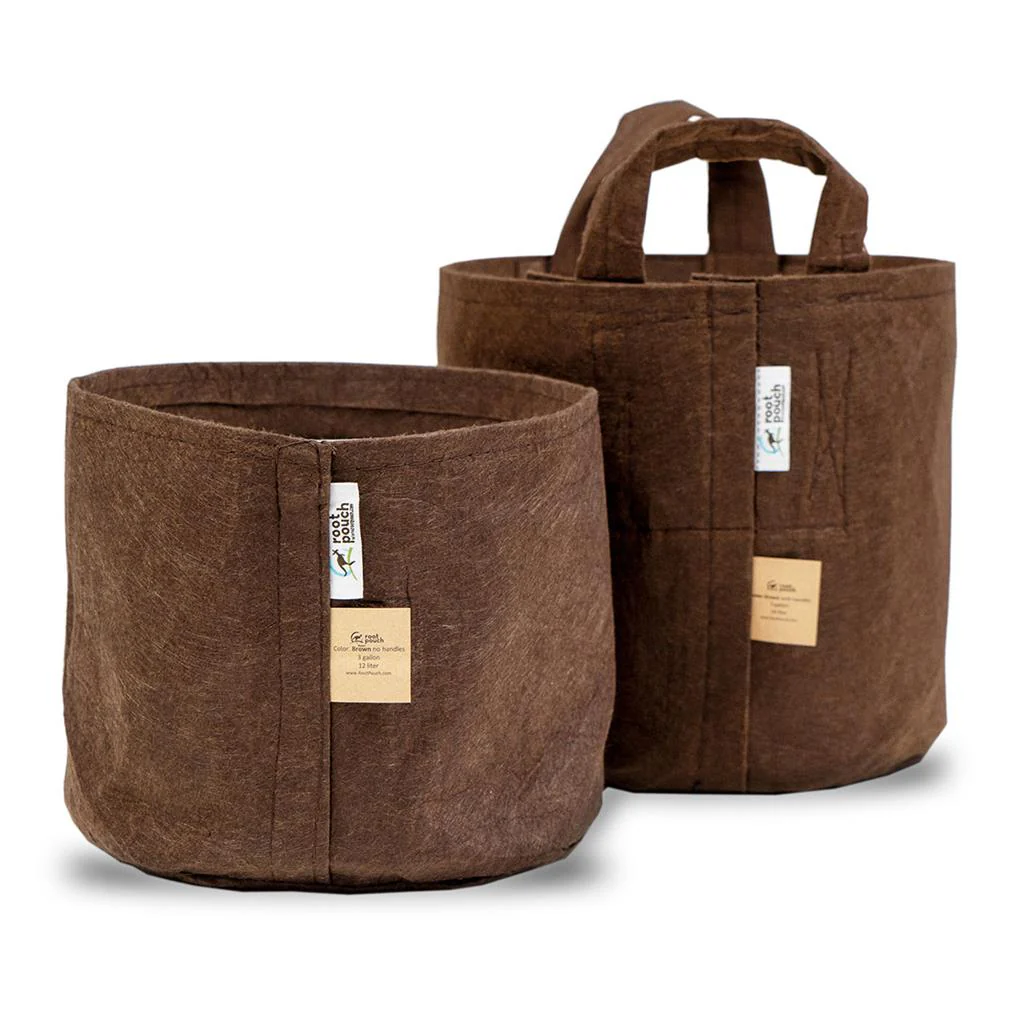 Root Pouch Brown Fabric Pot - 1 to 30 Gallon