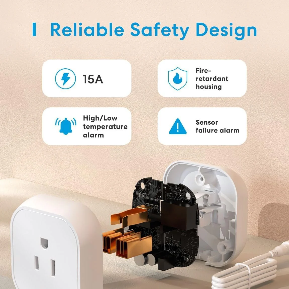 Meross Smart WiFi Temperature Controller, 120/240v, 15 amp - Image 2