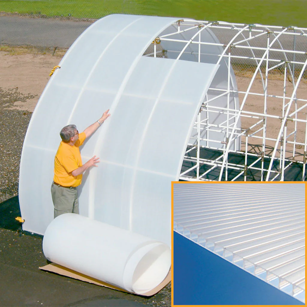 Solexx PRO 5mm Twinwall Plastic Panels - bulk roll