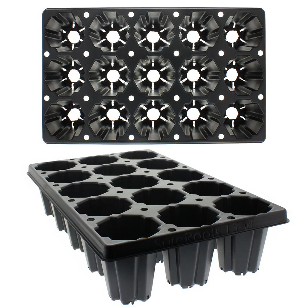 SureRoots Deep 15 Cell Plug Trays