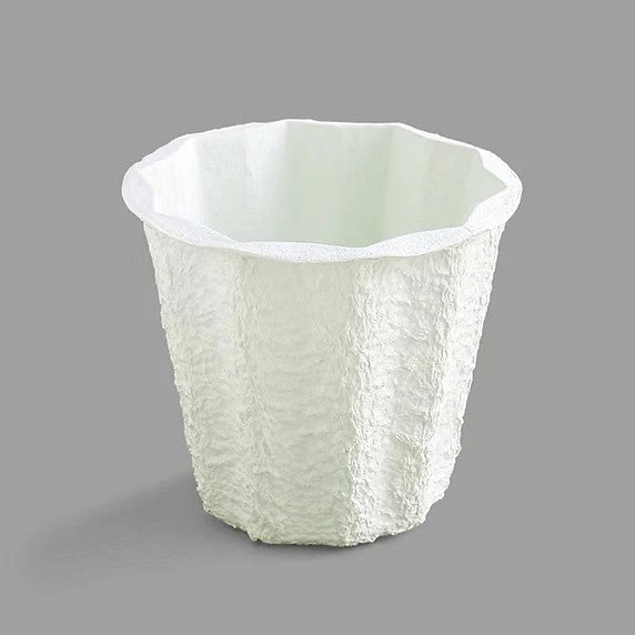Western Pulp White Mache Floral Containers - Jardiniers - Image 5