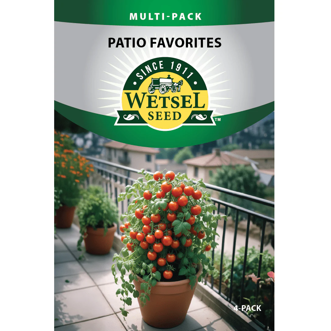 Wetsel Seed™ Patio Favorites Multi-Pack Seed Packets
