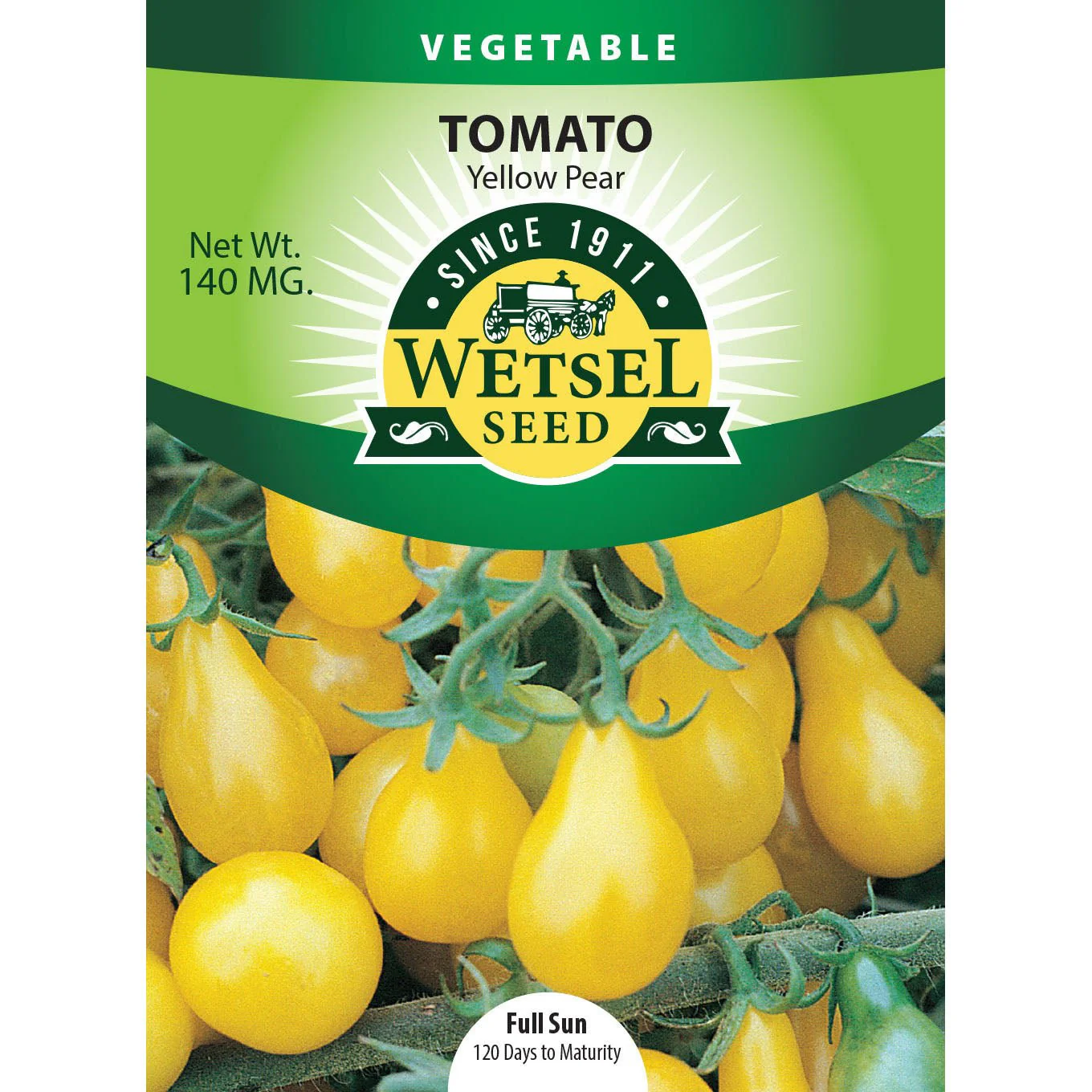 Wetsel Seed™ Yellow Pear Tomato Seed